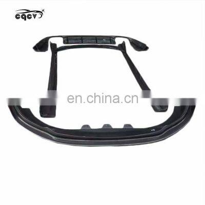 For Maserati Ghibli 3D style carbon fiber front spoiler rear diffuser side skirts and trunk spoiler for Maserati Ghibli facelift