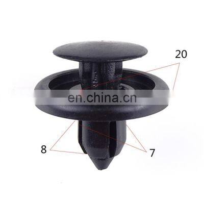 Various nylon plastic fastener clips decorative clips for cars