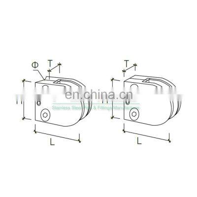 Hot Sales Stainless Steel Glass Railing Clamp photo-2
