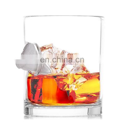 270ml Hand Blown Handmade Embedded Original Real 0.308 Bullet Whisky Glass For Gift