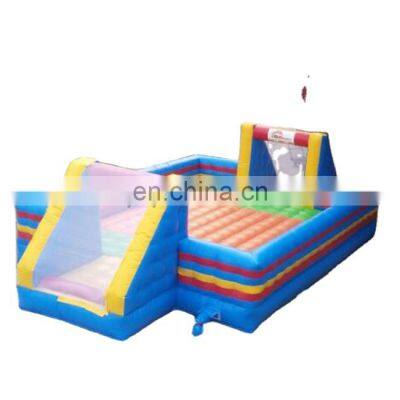 Hot sale indoor inflatable soap football field for kids