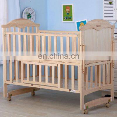 Factory Directly Selling Multifuncion Bed Baby Girl Crib photo-5