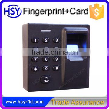 HSY-F107E cheap outdoor access control wiegand interface biometric fingerprint reader