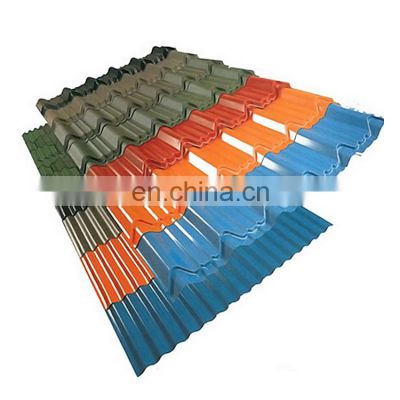 best price colored galvanized steel PPGI corrugated sheet for roofing