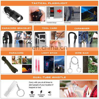 Bug Out Bag SOS Tactical First Aid Outdoor Emergency Kit Military Survival Gear Survival Kit photo-5