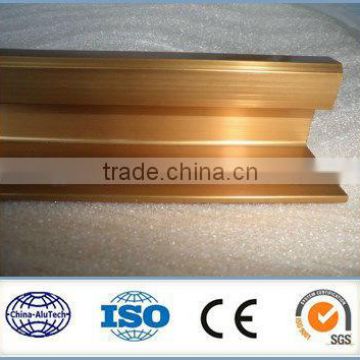 aluminium proifle anodizing golden