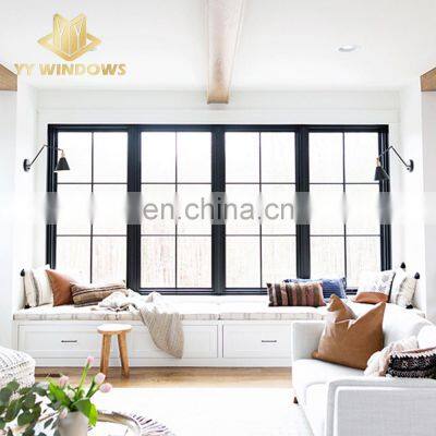 Top factory brand NFRC hurricane proof aluminum casement windows Caribbean Bahamas project tender coastal impact glass window