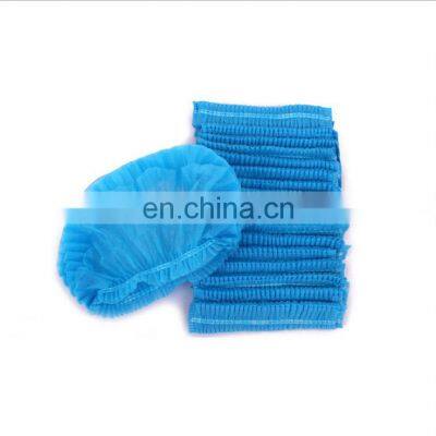 Good Price PP Bouffant Cap Non Woven Fabric Disposable Clip Cap Head Cover Mob Cap for Nurse Food Industry photo-2