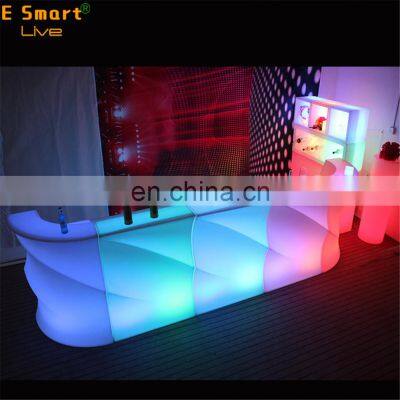 Straight Led Mobile Bar Portable Led Light Modern Bar Counter Waterproof for Sale photo-3