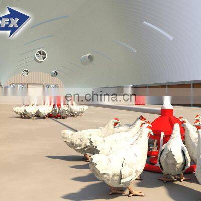 Prefabricated Modern Prefab Steel Structure Chicken Poultry Farm Farming Design House Egg Chicknes Houses Price Coop Shed photo-5