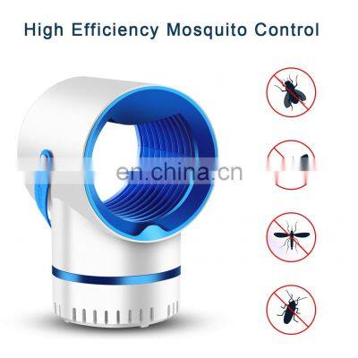 LED Portable USB Power Insect Trap Mosquito Killer Lamp Bug Zapper With Fan Suction photo-4