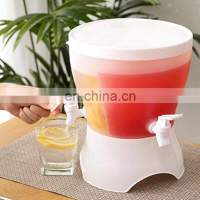 New Elegant Rotating Kitchen Outdoor  Water Cooler 3 Compartment Custom Juice Party Tap Drink Dispenser