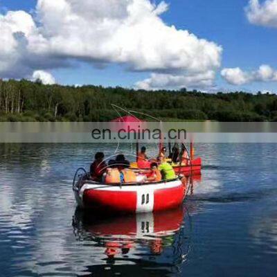 Park Equipment Electric BBQ Donut Barbecue Boat For Kids And Adult For Sale