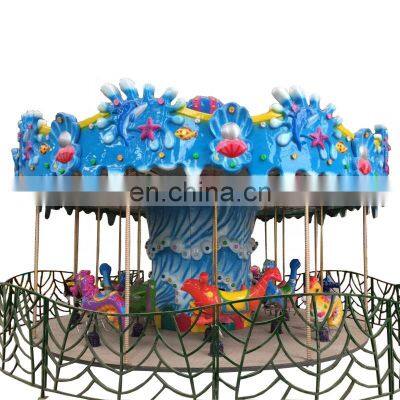 Indoor and outdoor top sale carousel amusement park rides for sale