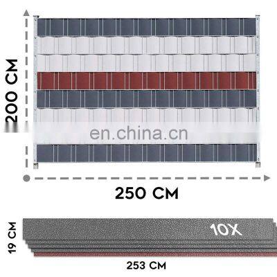 Garden Hard PP PVC Plastic Fence Security Screen Strips photo-4