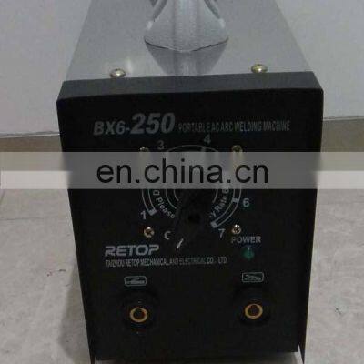 SOLDADOR ELÉCTRICO PORTÁTIL Y ECONÓMICO TIPO ARCO AC BX6 - 300, MÁQUINAS PARA EL TALLER DE SOLDADURA photo-5