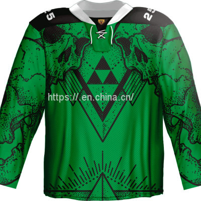 2022 Custom sublimated ice hockey jersey with good quality