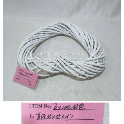 Hot Sale New Design White Color Full Willow Heart Shape Flower Wreath photo-4