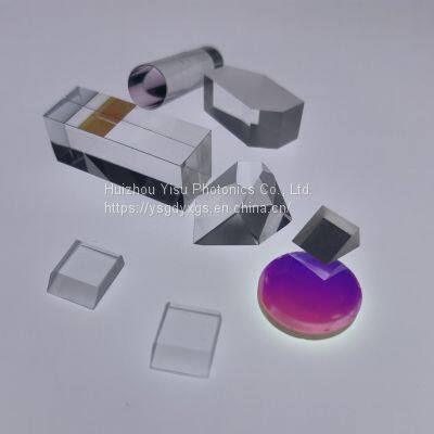 Hot Selling Optical Glass Cube x- Cube Colored Glass Prism photo-3