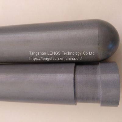 Si3N4 Sialon thermocouple protection tubes, silicon nitride ceramic tubes, stalk tubes, heating protective tubes