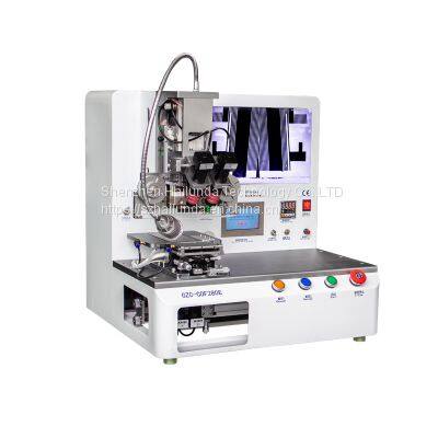 HAILUNDA GZC-COF280E Pulse Hot Press Machine for Screen Assemble Electronic Production FFC, FPC ACF New LCD Flex Cable Repair Machine ACF Bonding photo-4