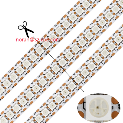 LC8813 144leds/m DC5V individual pixel addressable Led strip