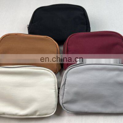 New Hot Selling Adjustable Buckle Belt Nylon Fanny Pack Women Outdoor Fitness Belt Bag Men's Gym Cycling Running Chest Bags photo-5