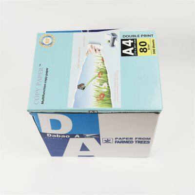 Hot Sale A4 Size Copy Paper 80 Gsm 500 Sheets for Office MAIL+kala@sdzlzy.com