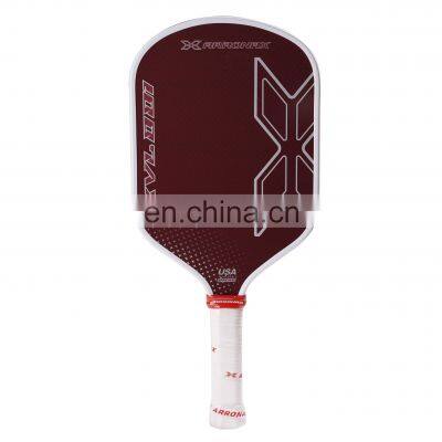 Arronax Style Aramid Red Carbon Fiber Texture Carbon Fiber 16mm Pickleball Paddle Thermoformed USAPA Approved