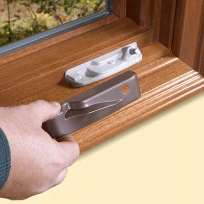 New Type Aluminum Handle and Lock for Windows Single Point Window Opener Handle