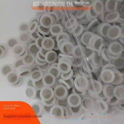 silicone bag, 304 filter screen, flat filter screen, filter screen pad, 4 points, free sample, food grade, yf230612