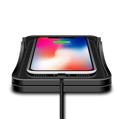 fast car Wireless charger pad for vehicle navigation bracket mobile phone portable wireless charging