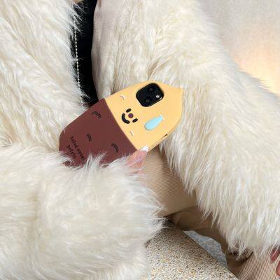 Cartoon Cute 3D Small Potato Silicone Shockproof Protective Phone Cover Case For IPhone 11 12 13 14 15 Pro Max photo-2