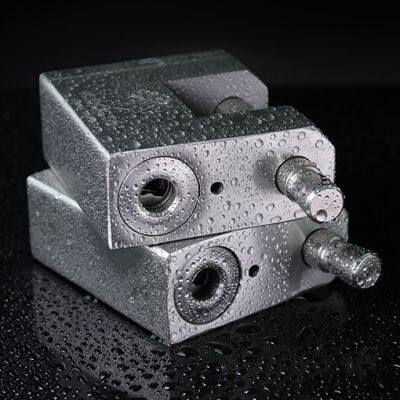 80mm Stainless Steel Rectangular Padlock Waterproof Container Lock photo-4