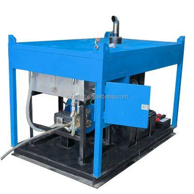 High Pressure 500bar Water Jet Cleaner New Cold Water Bottom Cleaning Machine for Marine Rust Paint Removal