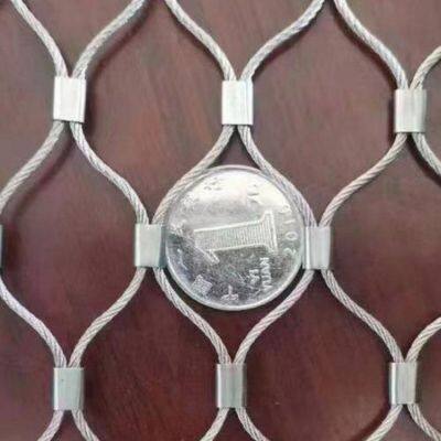 304/316 Edelstahl-Rauten-Kabelnetz für Treppenbeschläge und Zoo-Nutzung photo-3