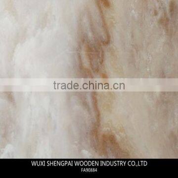 china factory price laminated UV marble panel sheets/faux marble panels