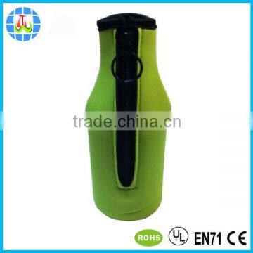 promotion single wine bottle bags with zipper