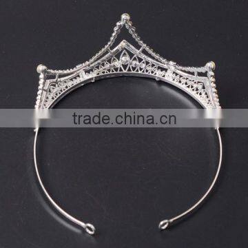 Custom Rhinestone Crystal Large Beauty Pageant Crowns & Tiaras Miss World Tiaras photo-5