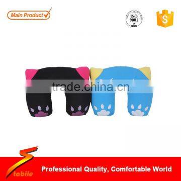 Lovely cartoon travel neck pillow and Portable pillow for Car and Travel