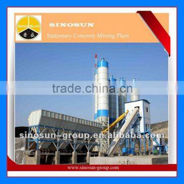 HZS120: Stationary Concrete Mixing Plant (120m3/h)