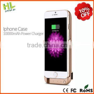 Competitive advantage power bank battery case for iphone 6 and 6S