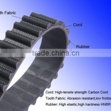 Rubber timing belt for Mitsubishi