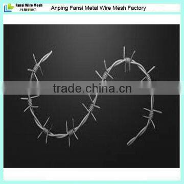 Double twisted protection net SWG galvanized barbed wire