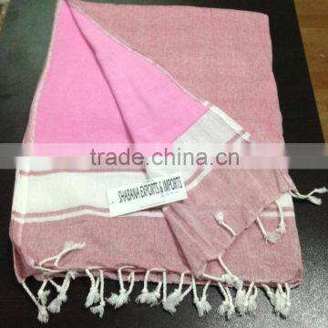 High Quality Fouta With Terry Pestemal Turkish Towel photo-3