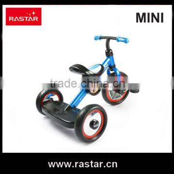 Rastar china factory BMW MINI licensed 3 wheel kid toy bike bicycle