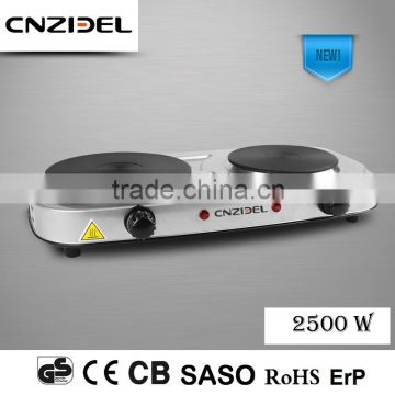 Cnzidel Latest product electric stove double hot plate