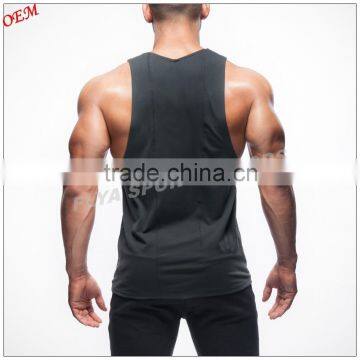 High Quality 100% Cotton Sexy Men Singlets for GYM photo-4