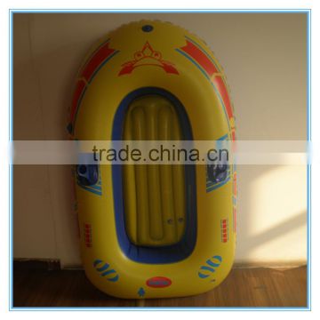 Yellow inflatable boat, inflatable raft boat for sale