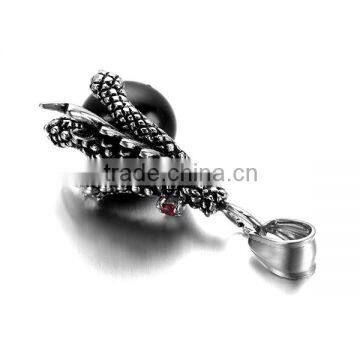 Cheap Necklace Jewelry With Black Ball Custom Casting Necklace Men Cool Style Latest Design Necklace photo-2